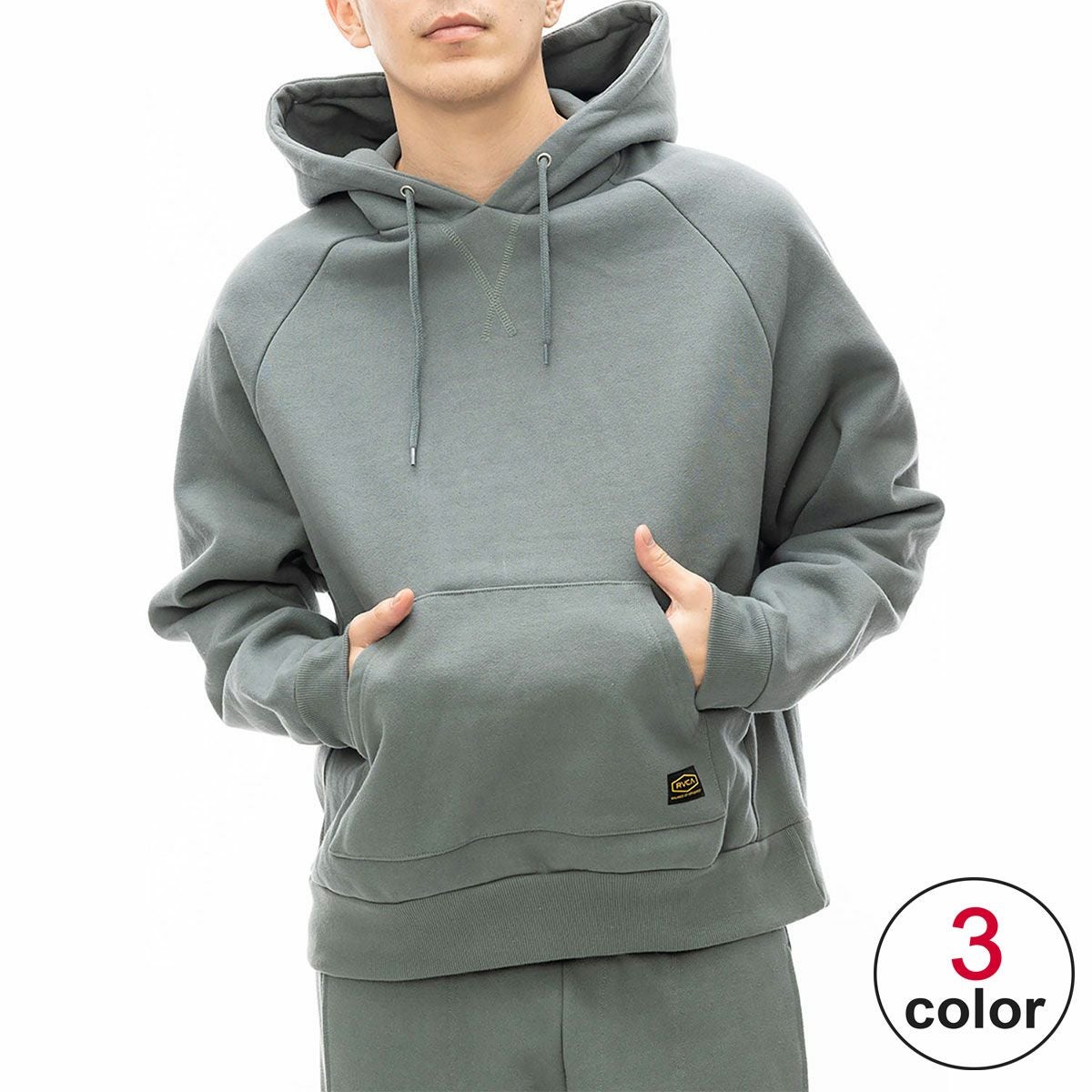 ルーカ RVCA　 RECSSESION HD スウェットパーカー HOODIE PULLOVER BE042043 詳細1