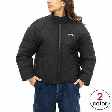 ルーカ RVCA　レディース QUILTING SHIRT JACKET ブルゾン BE044763　アウトドアウェア 詳細1