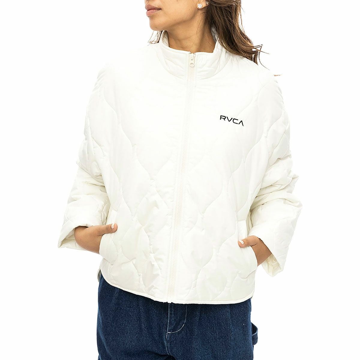 ルーカ RVCA　レディース QUILTING SHIRT JACKET ブルゾン BE044763　アウトドアウェア 詳細7