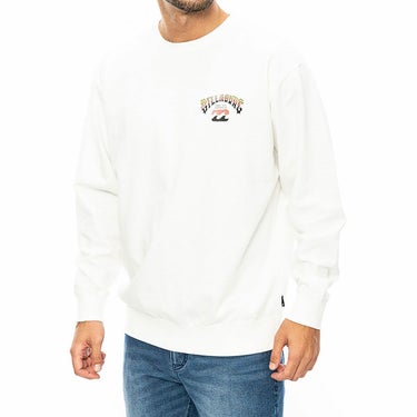 ビラボン BILLABONG　メンズ ARCH スウェットトレーナー CREW PULLOVER BE012002 ホワイト（OFW） 詳細2