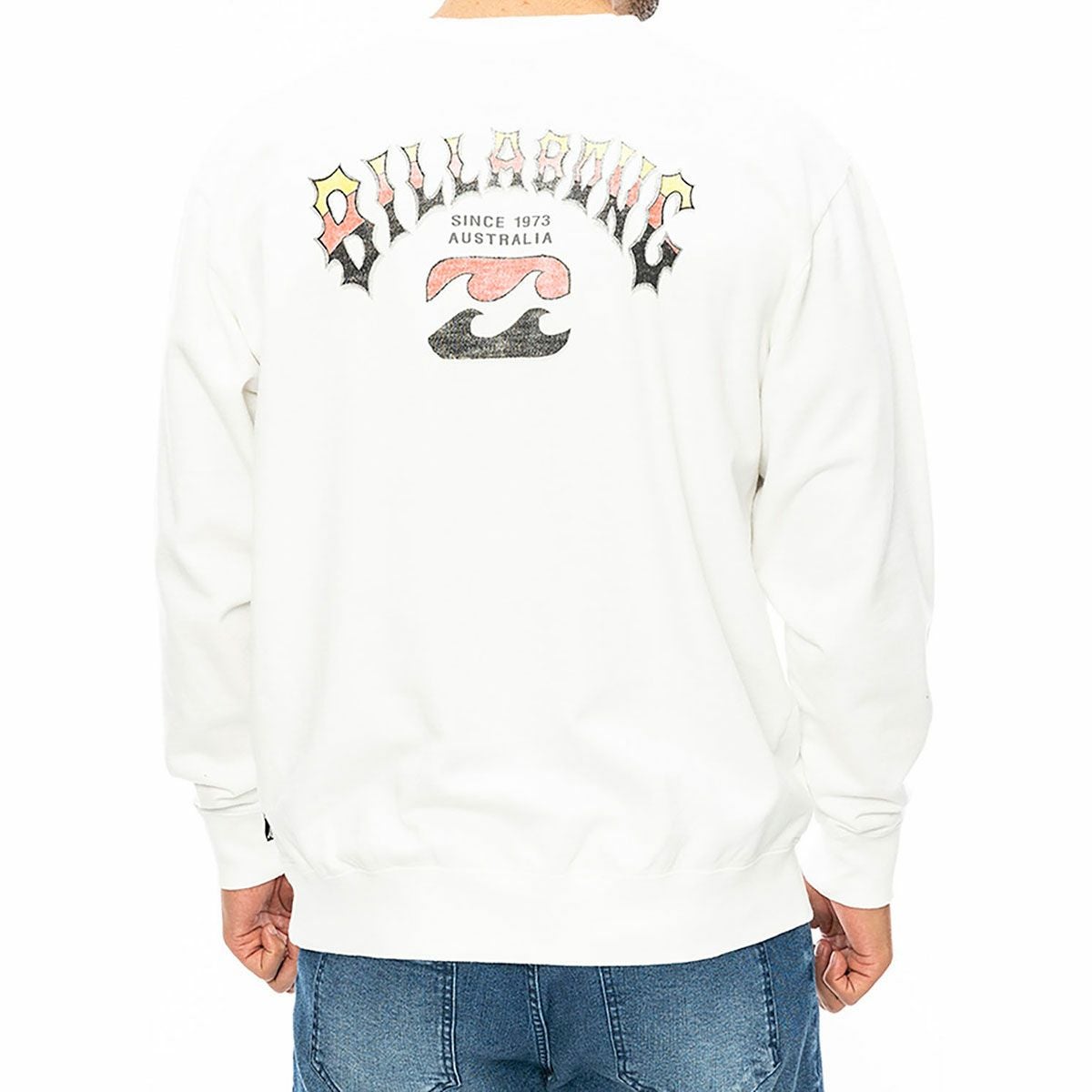 ビラボン BILLABONG　メンズ ARCH スウェットトレーナー CREW PULLOVER BE012002 ホワイト（OFW） 詳細3