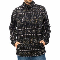 ビラボン BILLABONG　メンズ BOUNDARY MOCK NECK スウェットトレーナー HALF ZIP BE012031