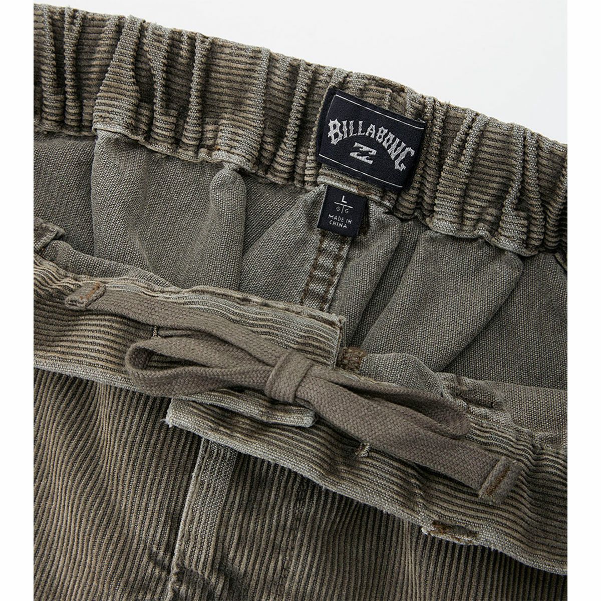 ビラボン BILLABONG　メンズ LAYBACKS CORDUROY スウェットパンツ LONG PANTS BE012700 ブラウン（DBR） 詳細6