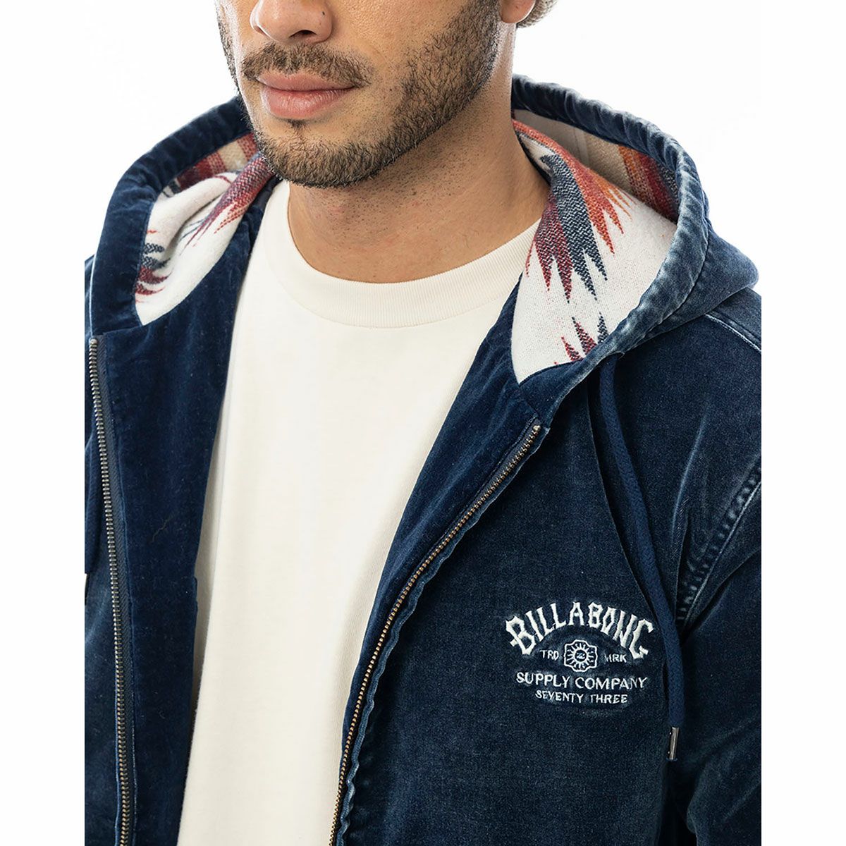 ビラボン BILLABONG　メンズ INDIGO VELOUR ジャケット JACKET BE012755 詳細5