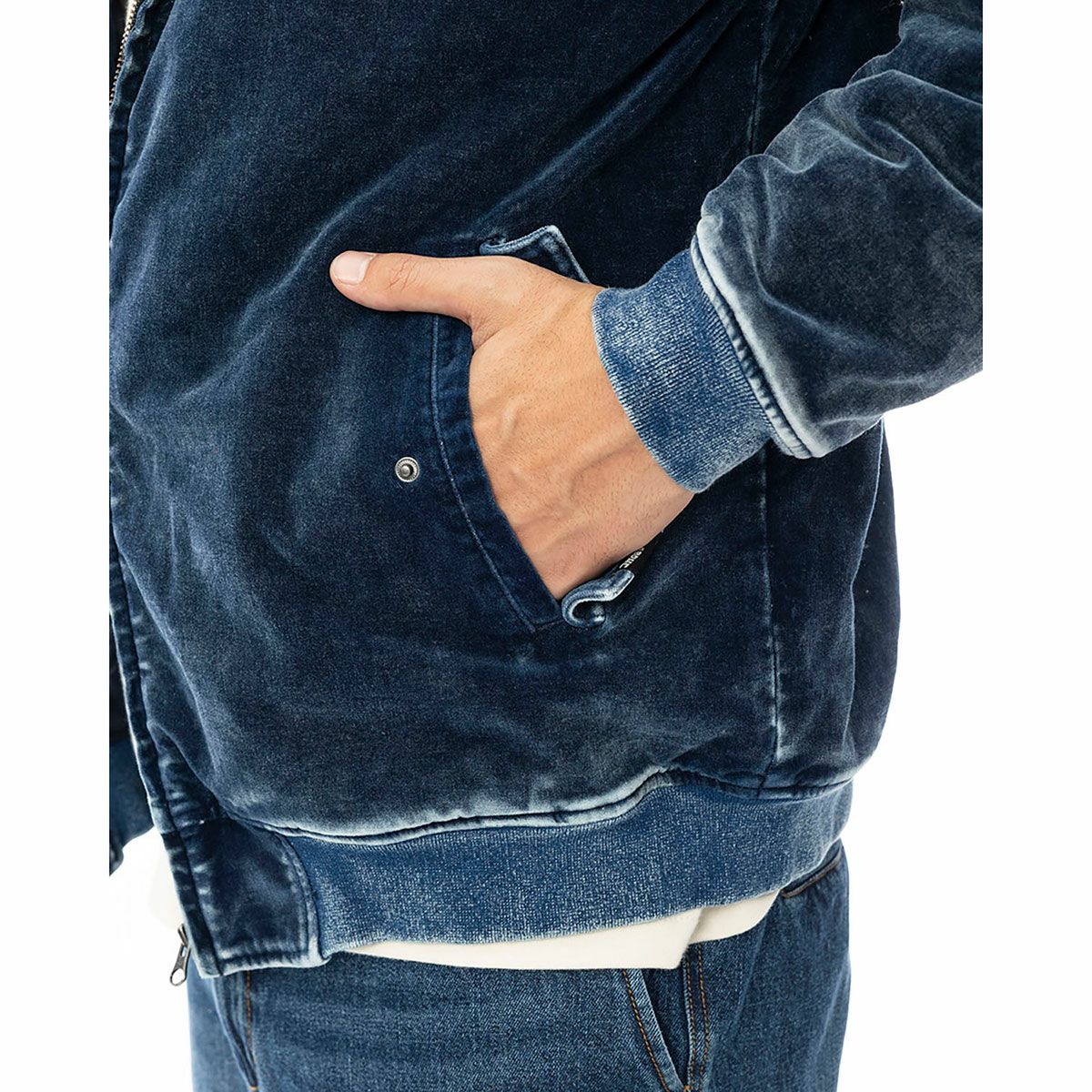 ビラボン BILLABONG　メンズ INDIGO VELOUR ジャケット JACKET BE012755 詳細6