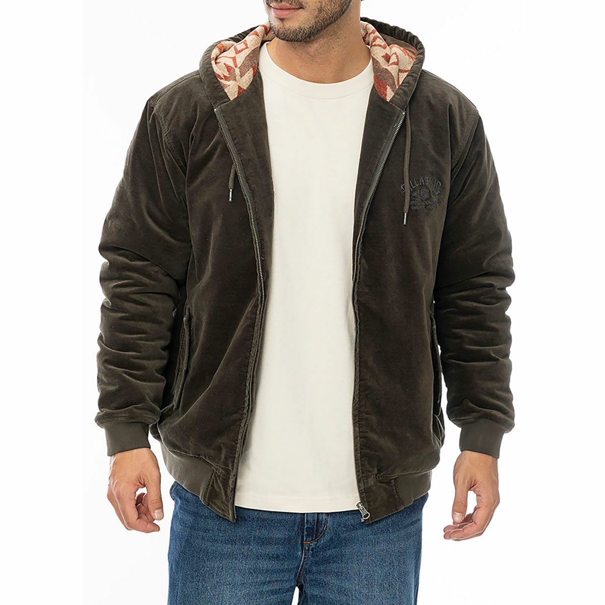 ビラボン BILLABONG　メンズ INDIGO VELOUR ジャケット JACKET BE012755 詳細7