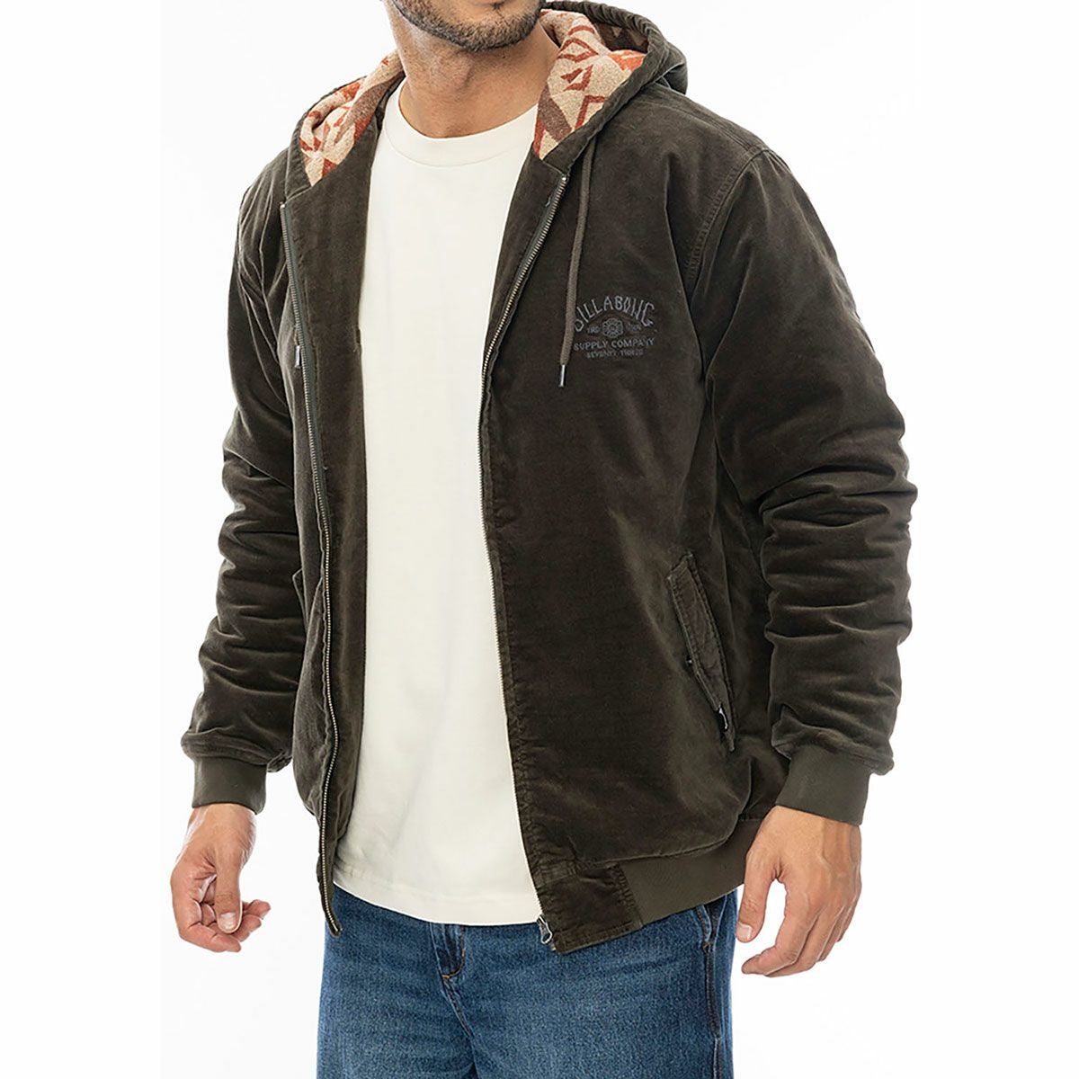 ビラボン BILLABONG　メンズ INDIGO VELOUR ジャケット JACKET BE012755 詳細8