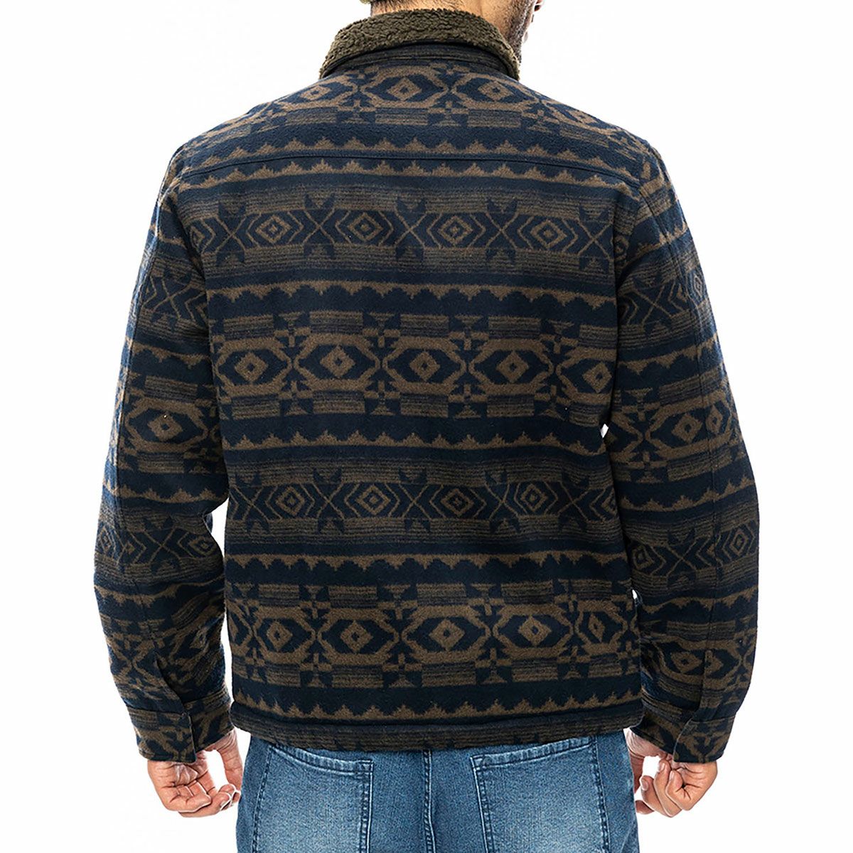 ビラボン BILLABONG　メンズ BARLOW SHERPA ジャケット JACKET BE012760 ブラウン（DBR） 詳細3