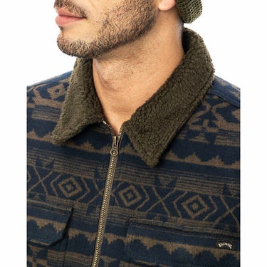 ビラボン BILLABONG　メンズ BARLOW SHERPA ジャケット JACKET BE012760 ブラウン（DBR） 詳細4
