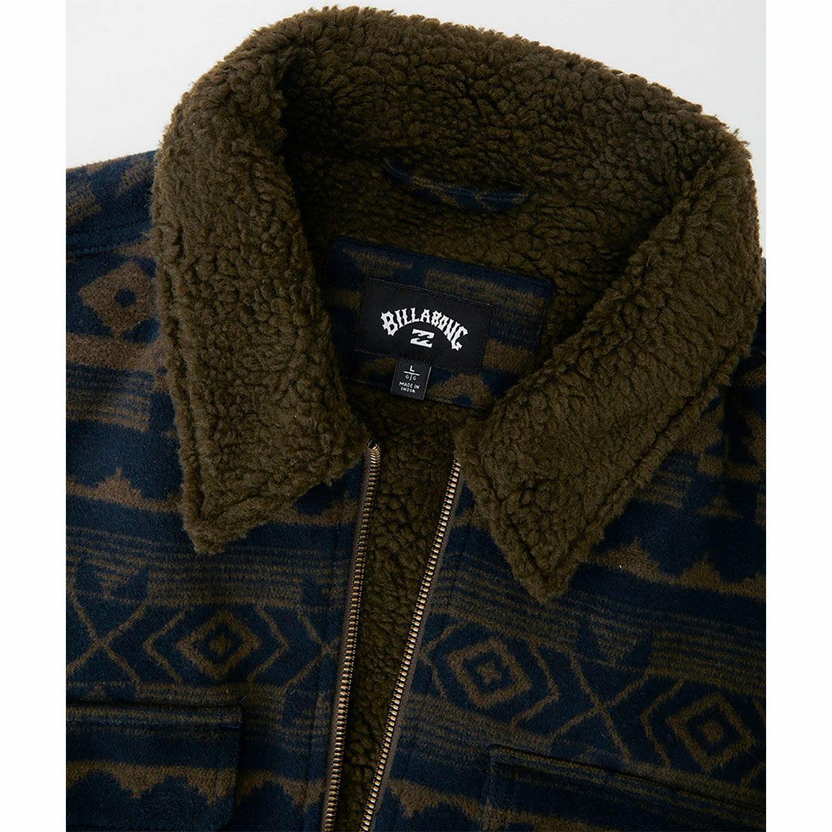 ビラボン BILLABONG　メンズ BARLOW SHERPA ジャケット JACKET BE012760 ブラウン（DBR） 詳細6