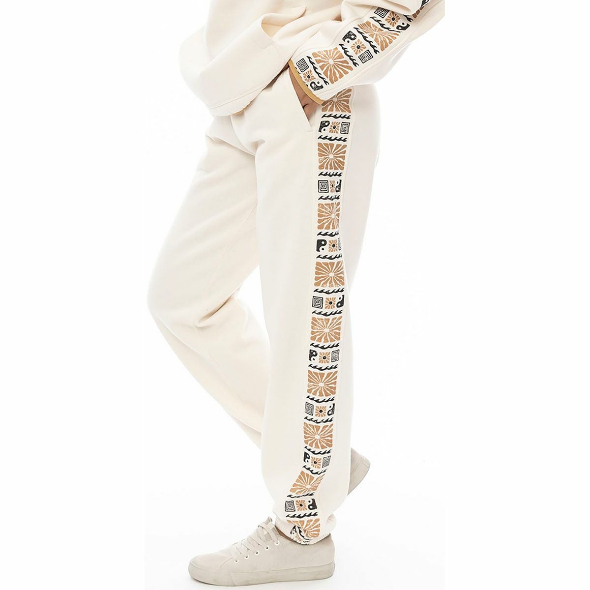 ビラボン BILLABONG　メンズ ADIV LONG PANTS スウェットパンツ BE014707 ホワイト（WCP） 詳細2