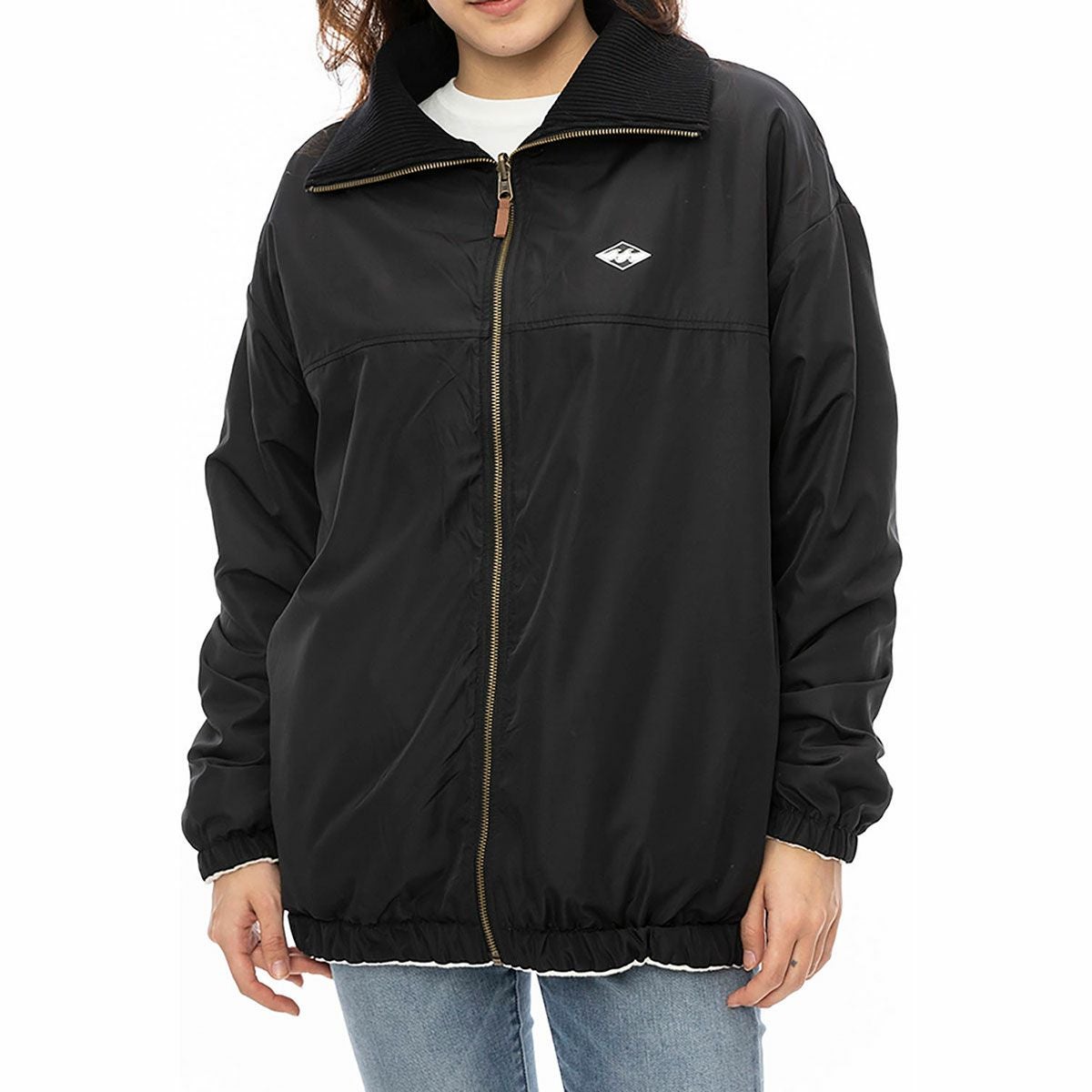 ビラボン BILLABONG　レディース POLA FLEECE REVERSIBLE JACKET ジャケット BE014751 詳細5