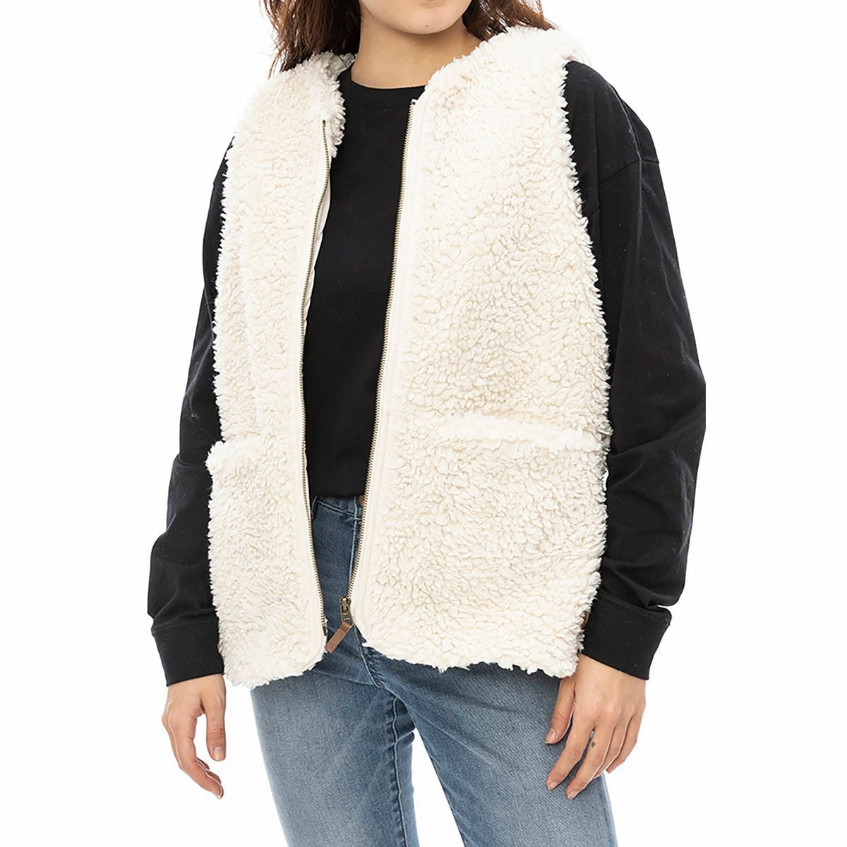 ビラボン BILLABONG　レディース BOA VEST ボアベスト BE014754 詳細12