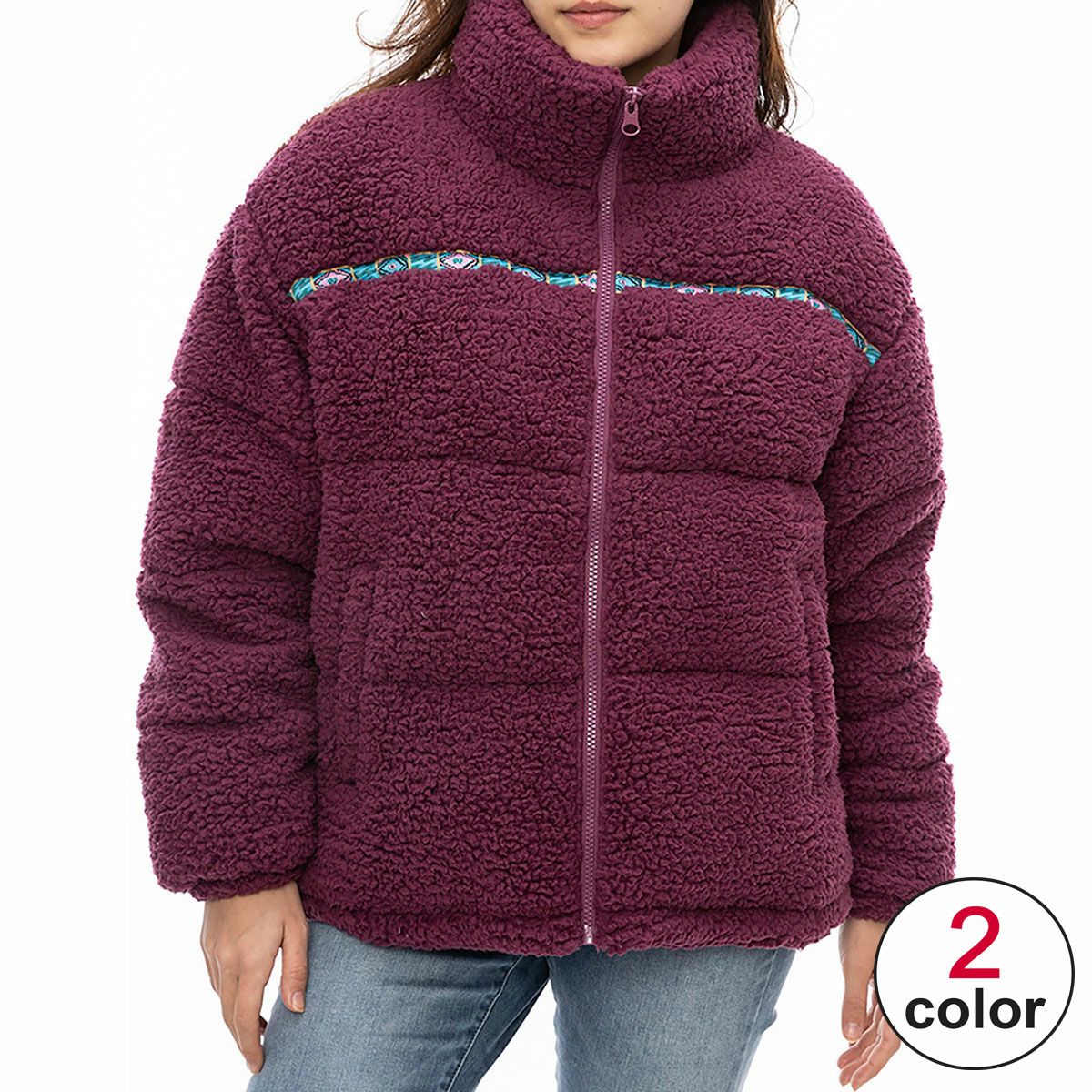 ビラボン BILLABONG　レディース SHERPA PUFFER JACKET ジャケット BE014756 詳細1