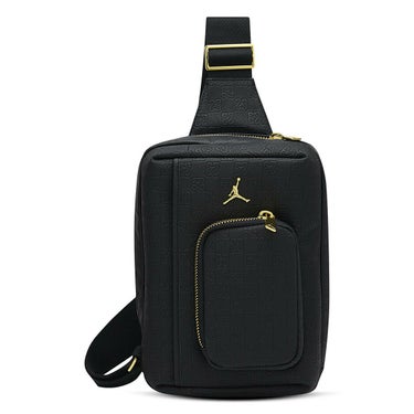 Jordan ジョーダン MONOGRAM SLING BAG モノグラム スリングバッグ MA0991 K5X ブラック/ゴールド ブラック/ゴールド
