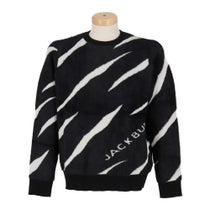 ジャックバニー Jack Bunny!!　メンズ 12Gダブルジャガード クルーネックニット 長袖 セーター 262-5270155　2025年モデル