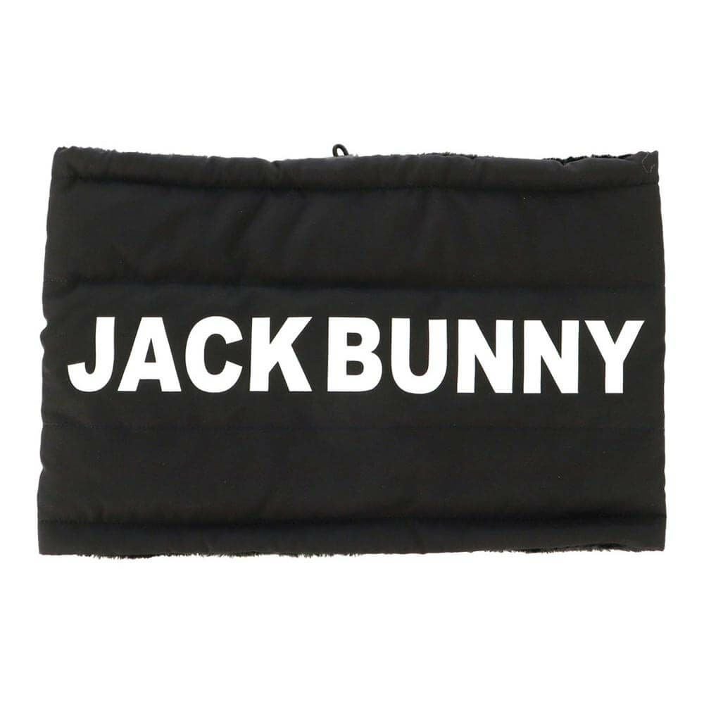 ジャックバニー Jack Bunny!! ロゴデザイン ネックウォーマー 262-5283121 010 ブラック 2025年モデル