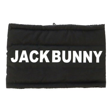 ジャックバニー Jack Bunny!!　ロゴデザイン ネックウォーマー 262-5283121 010 ブラック　2025年モデル  ブラック