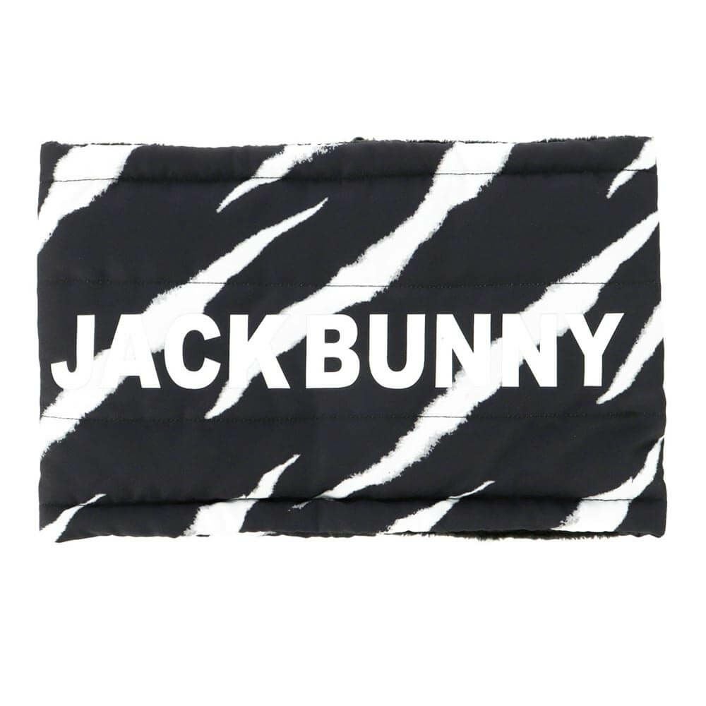 ジャックバニー Jack Bunny!! ロゴデザイン ネックウォーマー 262-5283121 011 ゼブラ 2025年モデル