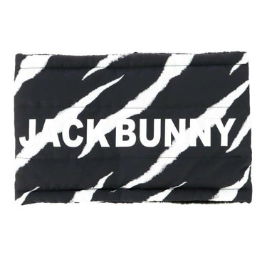 ジャックバニー Jack Bunny!!　ロゴデザイン ネックウォーマー 262-5283121 011 ゼブラ　2025年モデル  ゼブラ