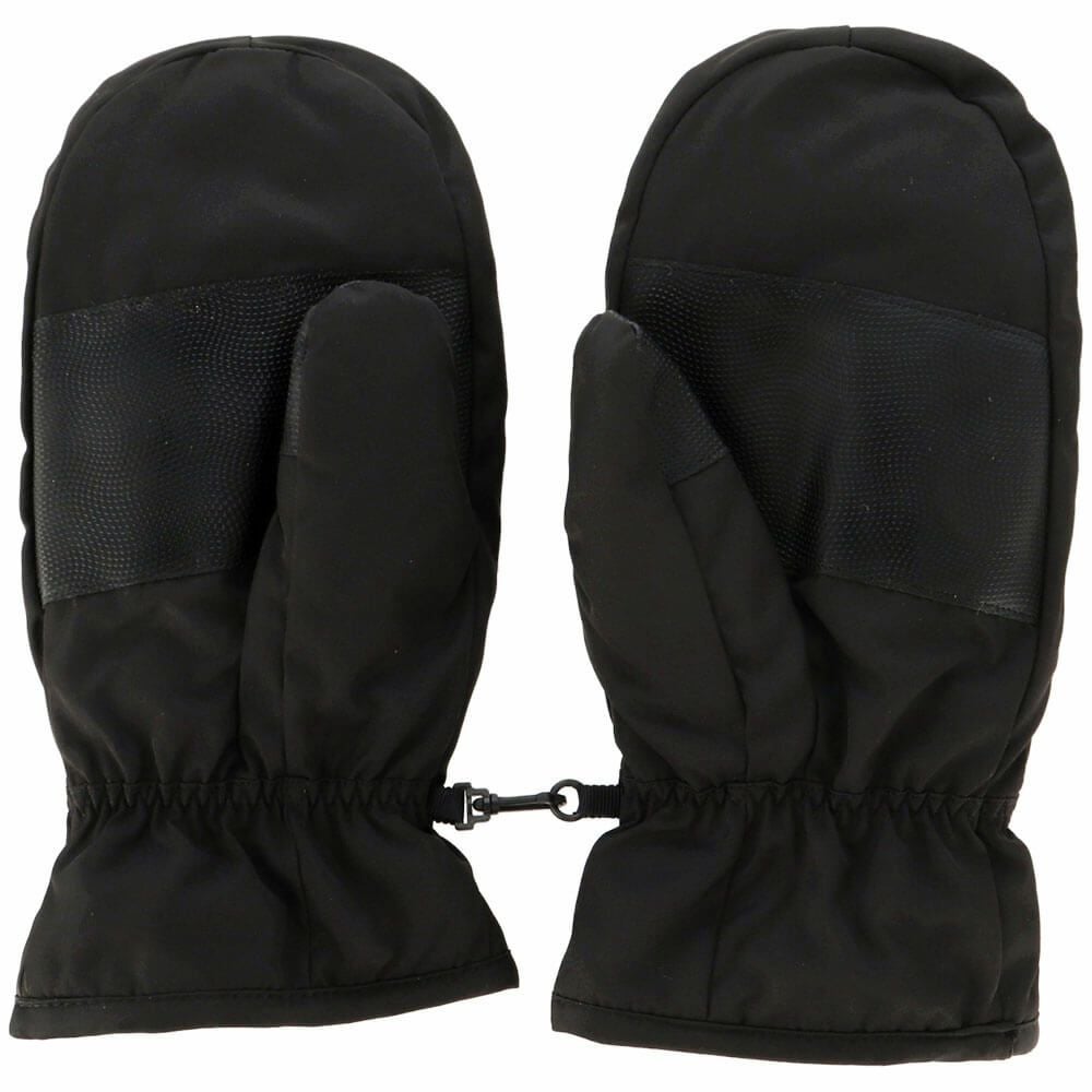 ジャックバニー Jack Bunny!!　裏起毛 ロゴデザイン ミトン 262-5283122 010 ブラック　2025年モデル  ブラック 詳細2