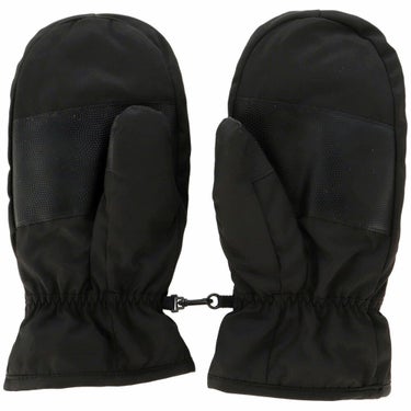 ジャックバニー Jack Bunny!!　裏起毛 ロゴデザイン ミトン 262-5283122 010 ブラック　2025年モデル  ブラック 詳細2