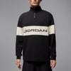 Jordan ジョーダン　メンズ フリース Dri-FIT ハーフジップ 長袖 HF9919 010 ブラック/セイル/ダークシャドウ ブラック/セイル/ダークシャドウ