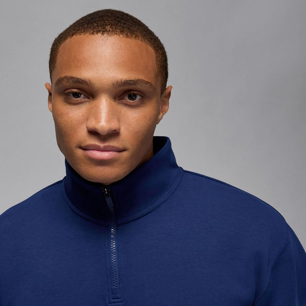 Jordan ジョーダン　メンズ フリース Dri-FIT ハーフジップ 長袖 HF9919 492 ブルーボイド/セイル/ブルーボイド 詳細5