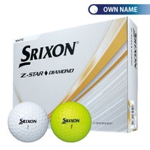 オウンネーム専用　スリクソン Z-STAR ◆ 2025年モデル ゴルフボール 1ダース （12球入り）