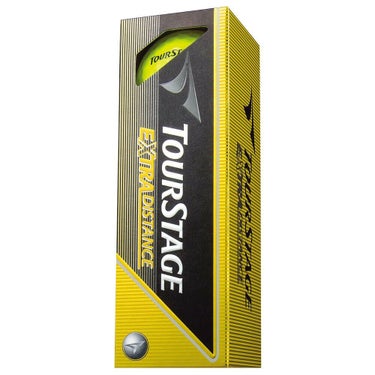 ブリヂストン TOURSTAGE EXTRA DISTNACE ツアーステージ エクストラディスタンス ゴルフボール 1ダース（12球入り）　イエロー詳細3