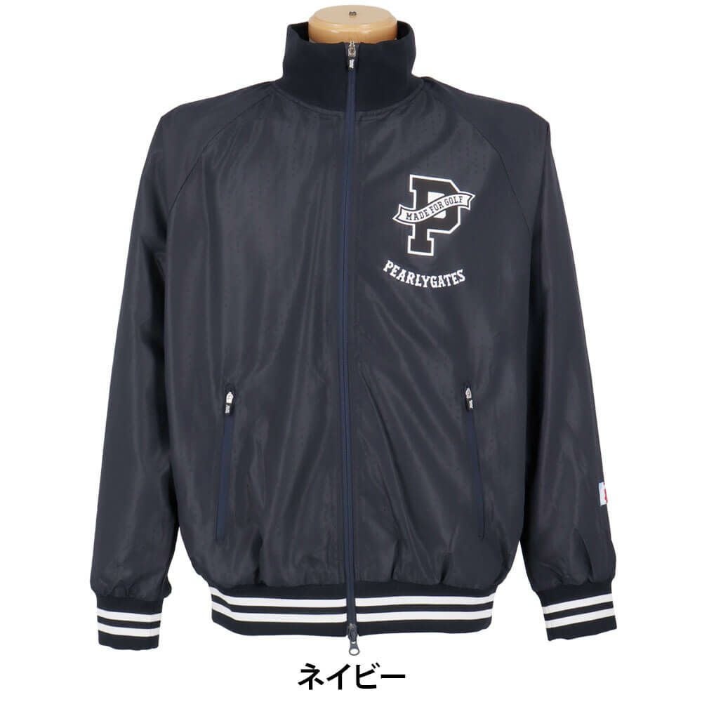 パーリーゲイツ PEARLY GATES　メンズ タフレックス×サーモトロン 長袖 フルジップ ブルゾン 053-5220025　2025年モデル 詳細1 詳細2