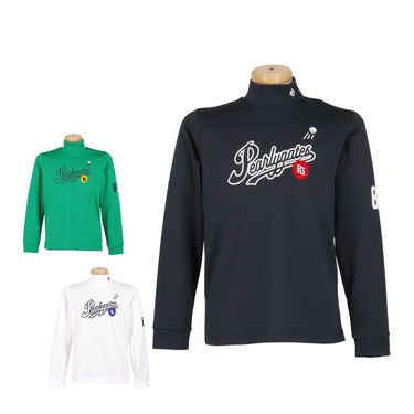 パーリーゲイツ PEARLY GATES　メンズ 鹿の子ダンボールゼブラ 長袖 ハイネック カットソー 053-5266001　2025年モデル 詳細1