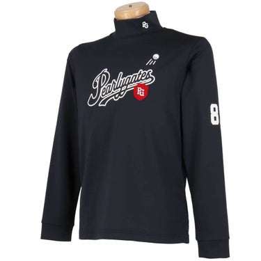 パーリーゲイツ PEARLY GATES　メンズ 鹿の子ダンボールゼブラ 長袖 ハイネック カットソー 053-5266001　2025年モデル 詳細1 詳細7