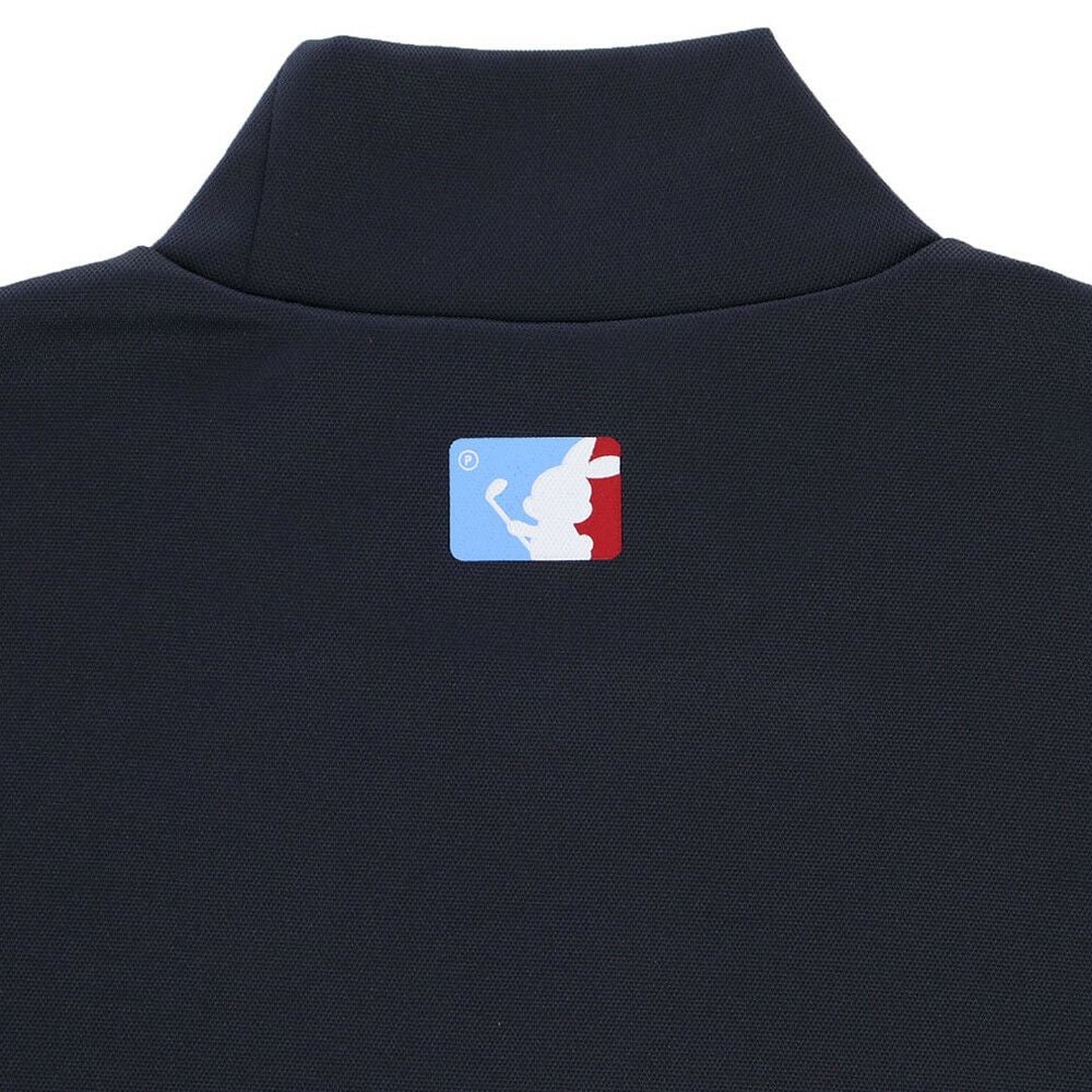 パーリーゲイツ PEARLY GATES　メンズ 鹿の子ダンボールゼブラ 長袖 ハイネック カットソー 053-5266001　2025年モデル 詳細1 詳細10