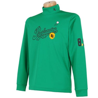 パーリーゲイツ PEARLY GATES　メンズ 鹿の子ダンボールゼブラ 長袖 ハイネック カットソー 053-5266001　2025年モデル 詳細1 詳細13