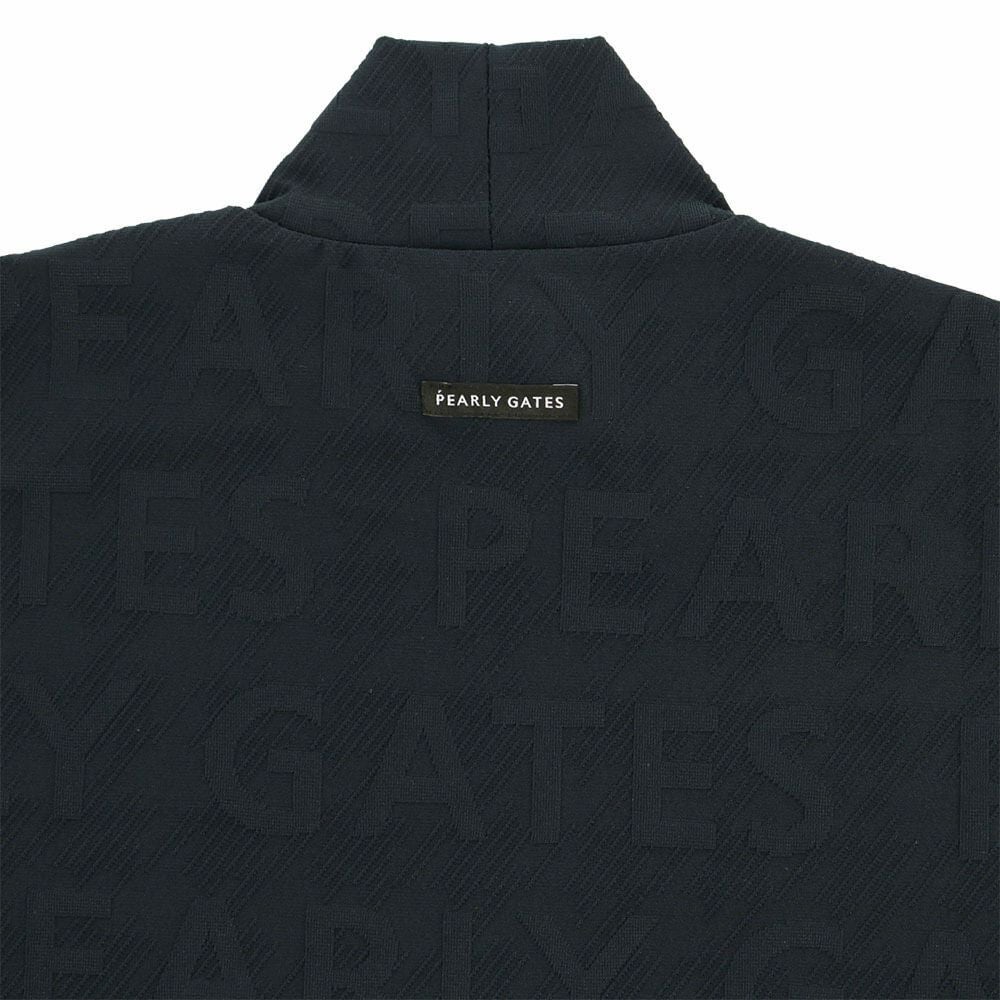 パーリーゲイツ PEARLY GATES　メンズ 3Dベアジャガード 長袖 ハイネック カットソー 053-5266005　2025年モデル 詳細1 詳細9