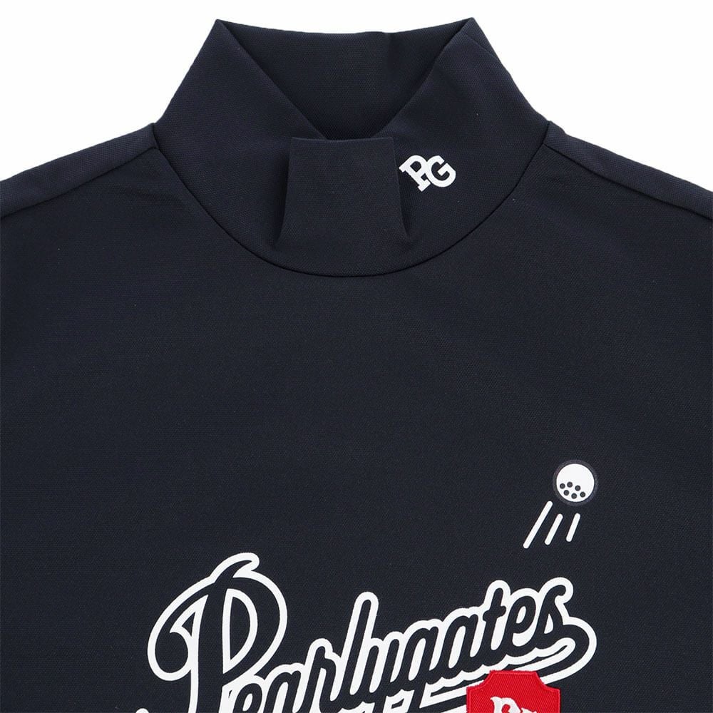 パーリーゲイツ PEARLY GATES　レディース 鹿の子ダンボールゼブラ 長袖 ハイネック カットソー 055-5266002　2025年モデル 詳細1 詳細8