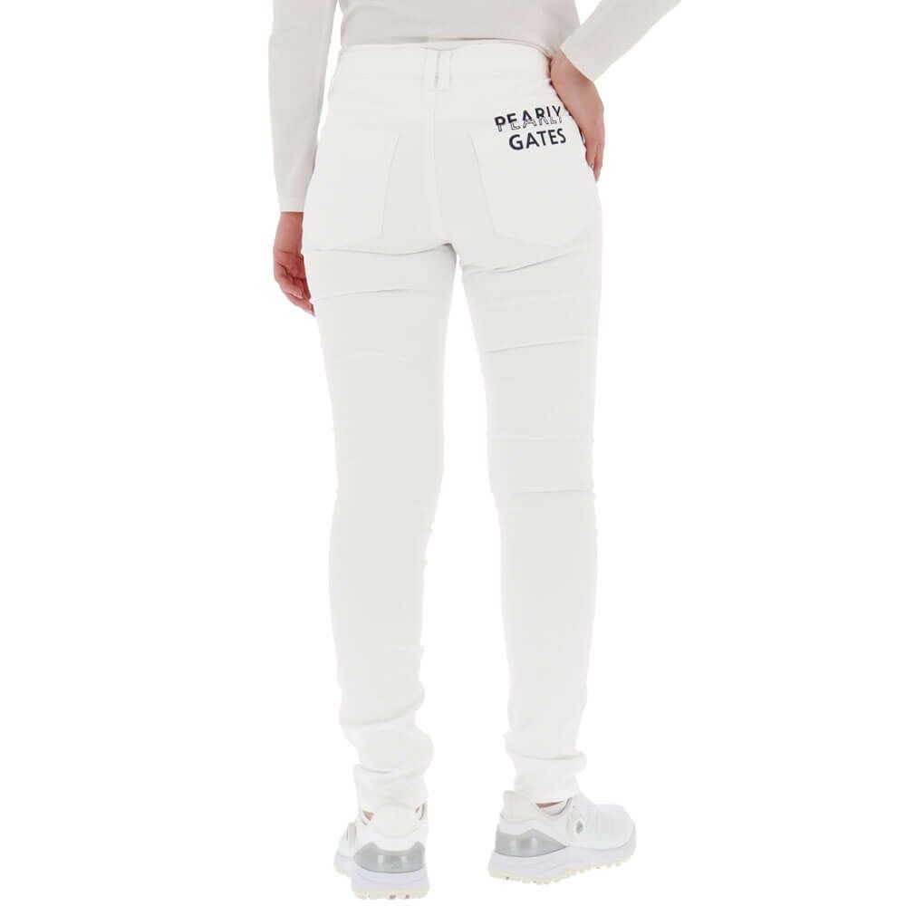 パーリーゲイツ PEARLY GATES　レディース ストレッチドビーツイル ロングパンツ 055-5231022　2025年モデル [裾上げ対応1] 詳細1 詳細3