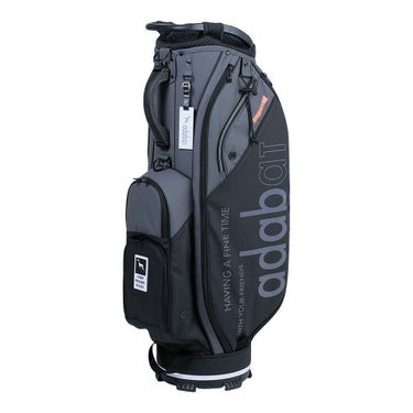 アダバット adabat　カジュアルデザイン メンズ キャディバッグ ABC438 GB グレー/ブラック　2026年モデル グレー/ブラック
