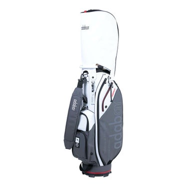アダバット adabat　カジュアルデザイン メンズ キャディバッグ ABC438 WG ホワイト/グレー　2026年モデル ホワイト/グレー