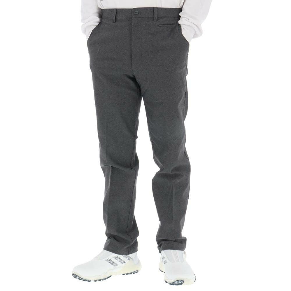 ハワード　メンズ ストレッチ ノータック ロングパンツ 1U0-65812　2025年モデル グレー 詳細3