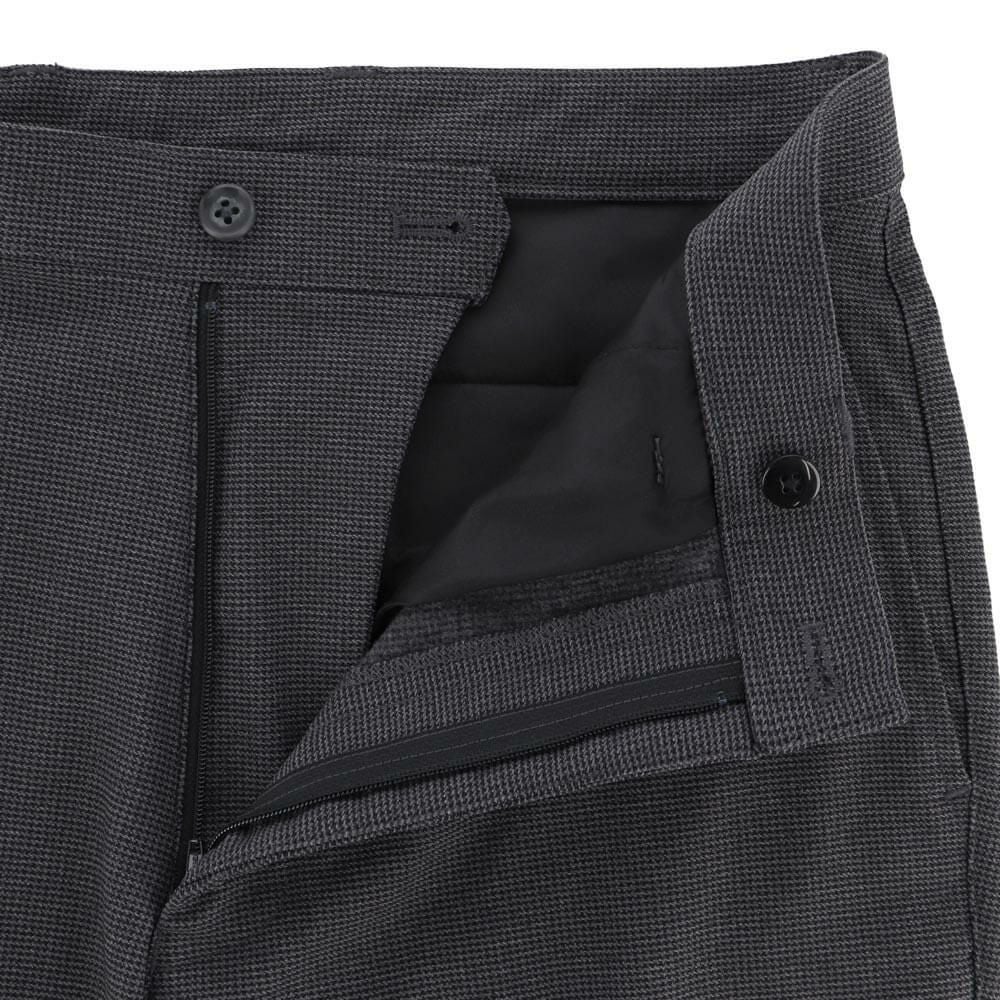 ハワード　メンズ ストレッチ ノータック ロングパンツ 1U0-65812　2025年モデル グレー 詳細5