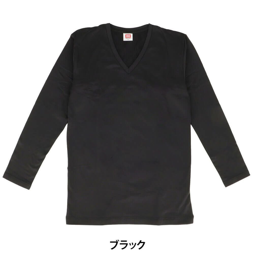 B.V.D. メンズ 瞬暖 Vネック長袖Tシャツ GR078BPS　詳細6