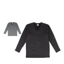 B.V.D. メンズ 瞬暖 Vネック 長袖 Tシャツ GR098BPS