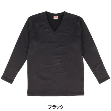 B.V.D. メンズ 瞬暖 Vネック長袖Tシャツ GR098BPS　詳細2