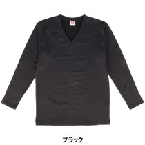 B.V.D. メンズ 瞬暖 Vネック 長袖 Tシャツ GR098BPS