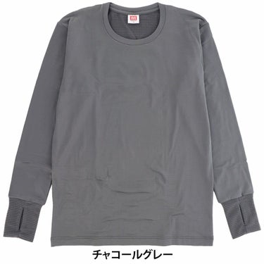 B.V.D. メンズ 瞬暖 サムホール クルーネック長袖Tシャツ GR092CPS　詳細4