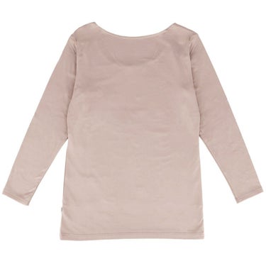 B.V.D. レディース 瞬暖 あったかインナー 裏起毛 8分袖シャツ BAKH38B　詳細3