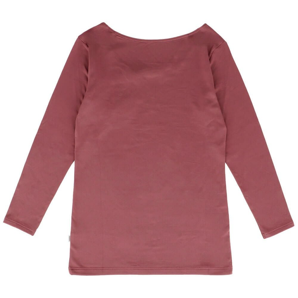 B.V.D. レディース 瞬暖 あったかインナー 裏起毛 8分袖シャツ BAKH38B　詳細9