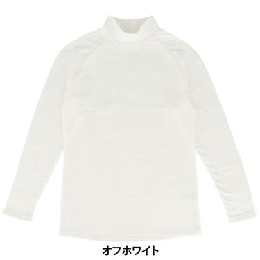 B.V.D. レディース 瞬暖 グリッドテック 裏起毛 10分袖ハイネックシャツ（LLサイズ） BAKU40　詳細2